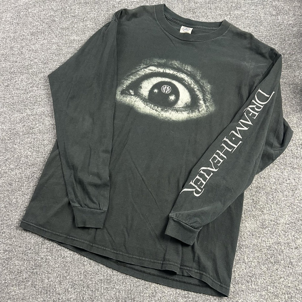 Vintage Dream Theater Shirt Mens Large Black Train Of Thought World Tour 2004